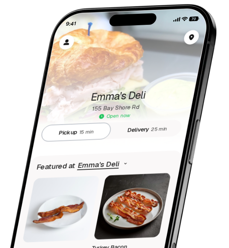 Emma's Deli app preview