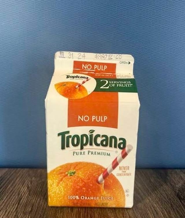 Tropicana Carton.