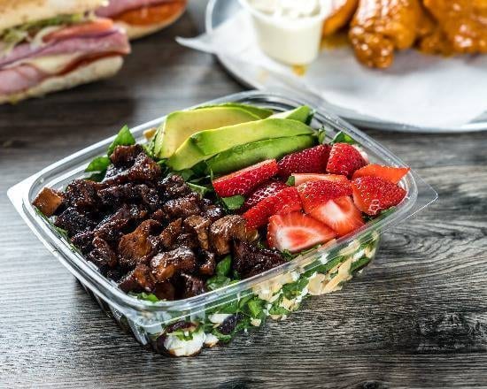 Spinach and Strawberry Salad.