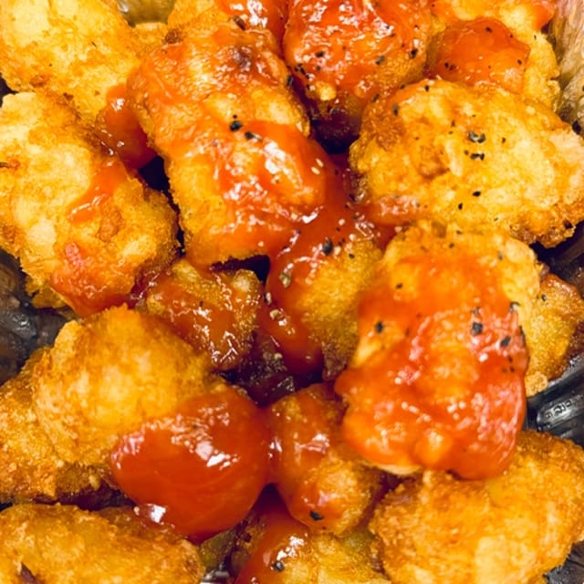 Crispy Tater Tots.