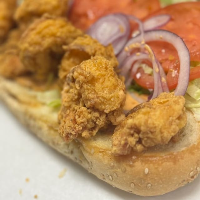 Emma's Shrimp Po Boy.