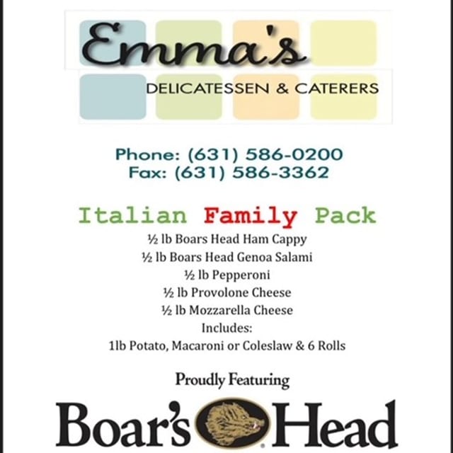 Italian Family Pack.