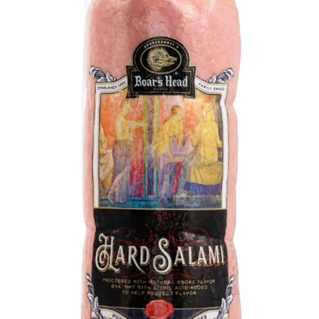 Hard Salami Sandwich.