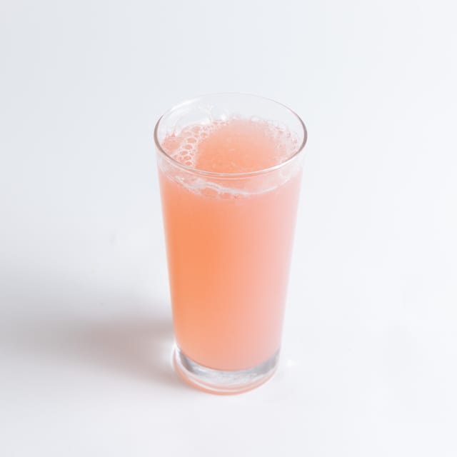 Homemade Pink Lemonade.