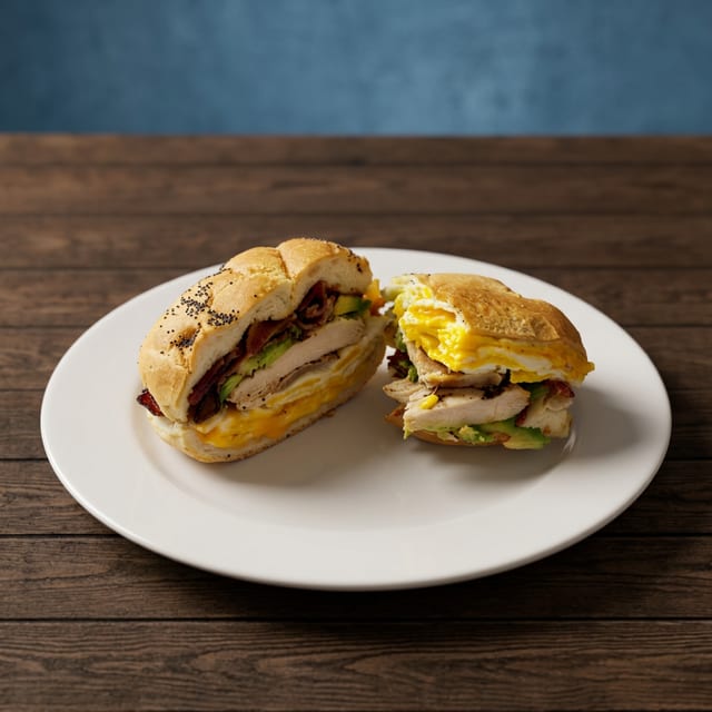 Bacon Egg & Cheese Sandwich.